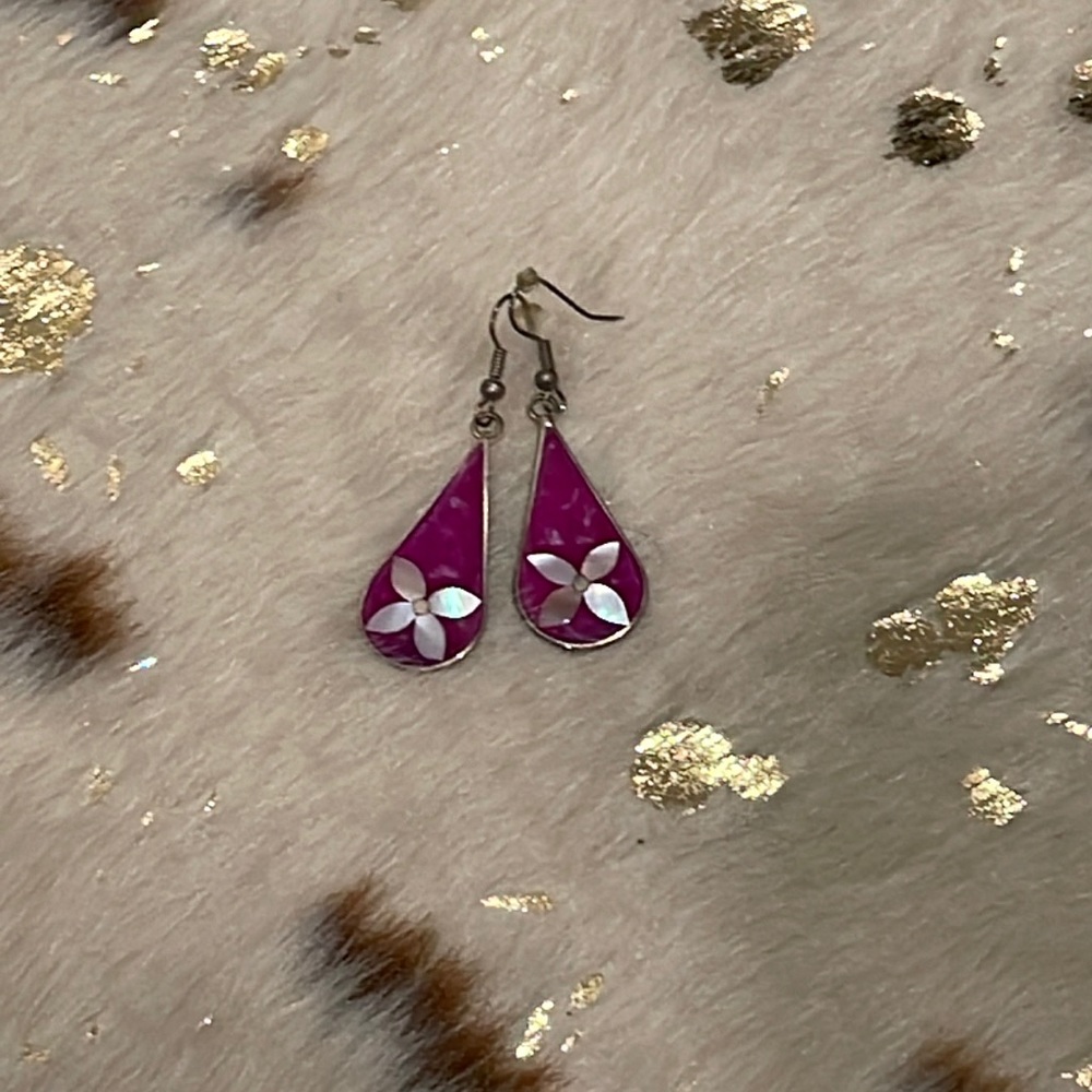 Floral Statement Earrings